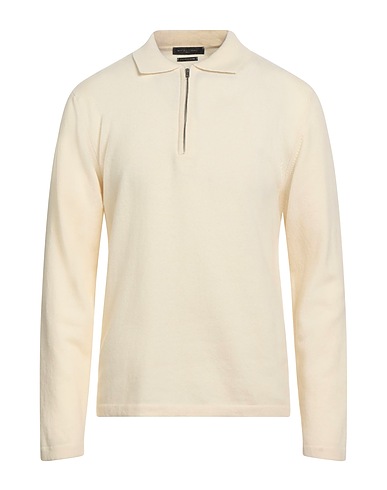 DANIELE FIESOLI Sweater Cream 90% Wool, 10% Cashmere