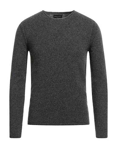 ROBERTO COLLINA Pullover Braungrau 47% Merinowolle, 32% Wolle vom Baby-Kamel, 21% Nylon