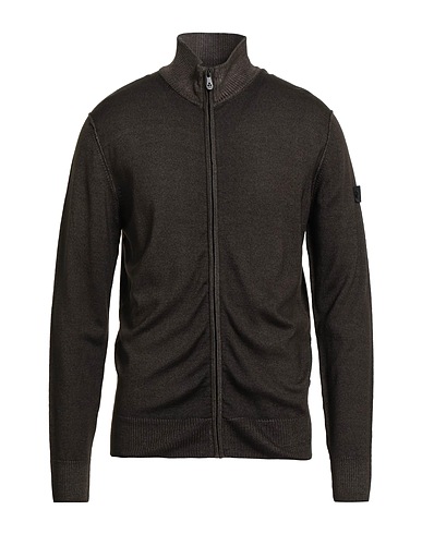 PEUTEREY Cardigan Moka 100% Laine