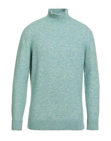 KANGRA Polo neck Light green 30% Cotton, 28% Alpaca wool, 28% Polyamide, 12% Wool, 2% Elastane