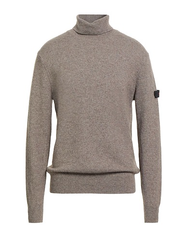 PEUTEREY Rollkragenpullover Maulwurfsgrau 70% Wolle, 30% Yakwolle