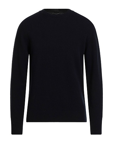 ROBERTO COLLINA Sweater Navy 90% Merino Wool, 10% Cashmere