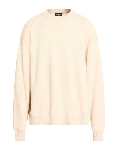 ROBERTO COLLINA Jumper OFF WHITE 90% Merino Wool, 10% Cashmere