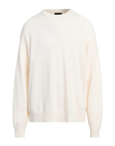 ROBERTO COLLINA Sweater PANNA 90% Merino Wool, 10% Cashmere