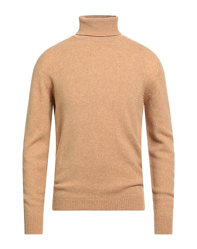 ROBERTO COLLINA Dolcevita Cammello 47% Lana Merino, 32% Lana di baby camel, 21% Nylon