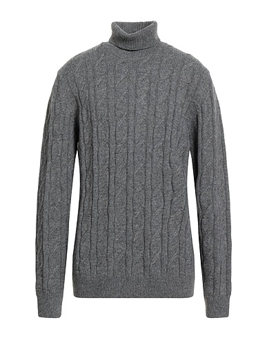 DIGEL Polo neck Grey 70% Wool, 30% Nylon