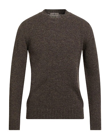 IRISH CRONE Sweater Military green 100% Wool