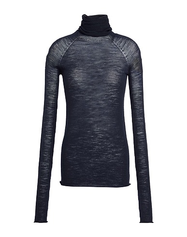 ROBERTO COLLINA Turtleneck Midnight blue 100% Merino Wool