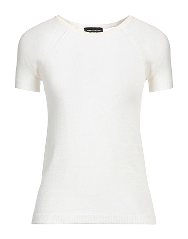 ROBERTO COLLINA Pullover Avorio 100% Lana Merino