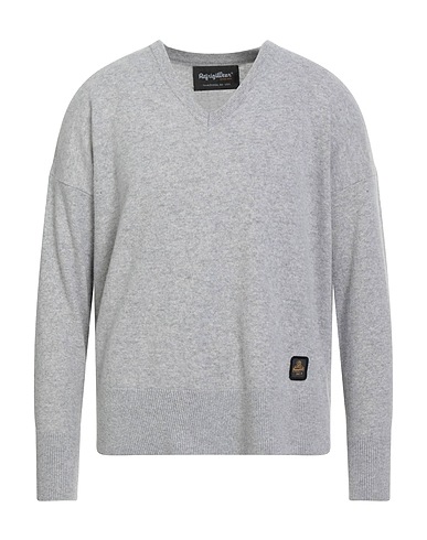 REFRIGIWEAR Pullover Grigio chiaro 100% Lana Merino