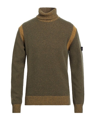 PEUTEREY Turtleneck Military green 80% Wool, 20% Polyamide