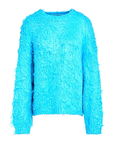 ROBERTO COLLINA Jumper Azure 100% Silk