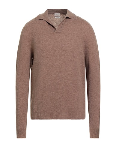 DANIELE FIESOLI Sweater SELEZIONE Khaki 55% Merino Wool, 45% Cashmere