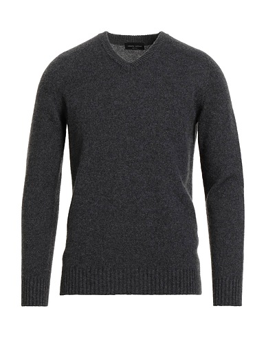ROBERTO COLLINA Cashmere jumper Grey 70% Cashmere, 30% Alpaca wool