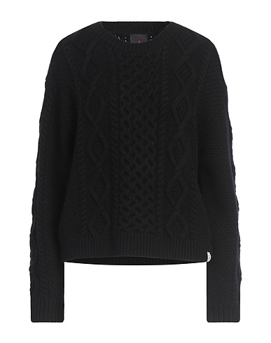 PEUTEREY Pullover Nero 90% Lana, 10% Cachemire
