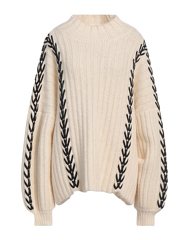 PEUTEREY Polo neck Off white 68% Alpaca wool, 22% Polyamide, 10% Wool