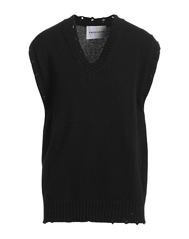 AMARANTO Jumper Black 90% Wool, 10% Cashmere