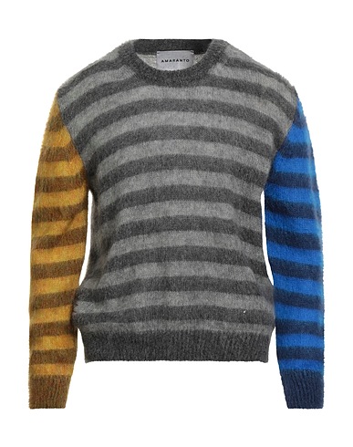AMARANTO Jumper Grey 50% Mohair wool, 30% Polyamide, 20% Wool
