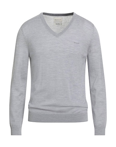 GANT Jumper Grey 100% Merino Wool