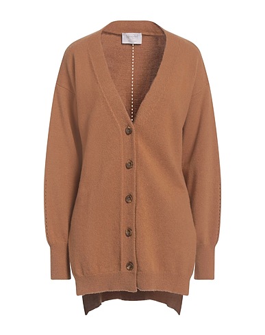DANIELE FIESOLI Strickjacke COLLEZIONE N_01 Kamel 90% Merinowolle, 10% Kaschmir