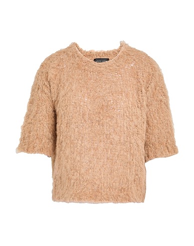 ROBERTO COLLINA Jumper Camel 75% Baby alpaca wool, 13% Wool, 12% Nylon