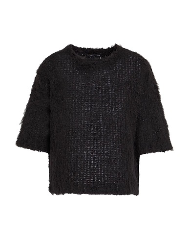 ROBERTO COLLINA Jumper Black 75% Baby alpaca wool, 13% Wool, 12% Nylon