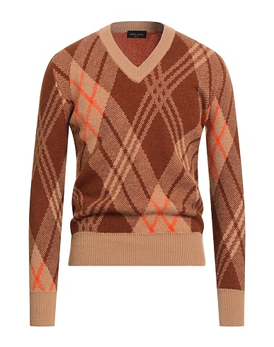 ROBERTO COLLINA Jumper Brown 100% Wool