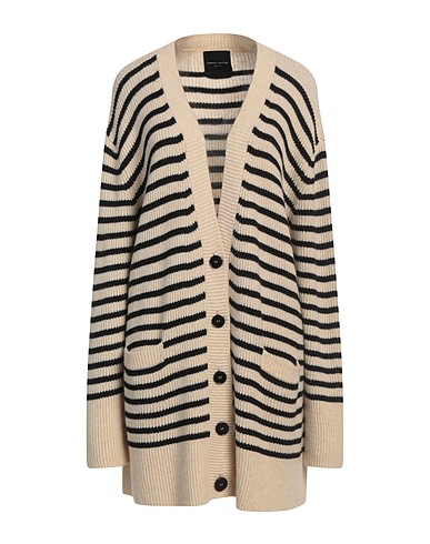 ROBERTO COLLINA Strickjacke Cremeweiß 67% Merinowolle, 20% Wolle vom Baby-Kamel, 13% Nylon