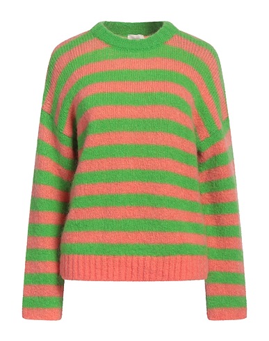 ALYSI Jumper Green 53% Mohair wool, 45% Polyamide, 2% Elastane