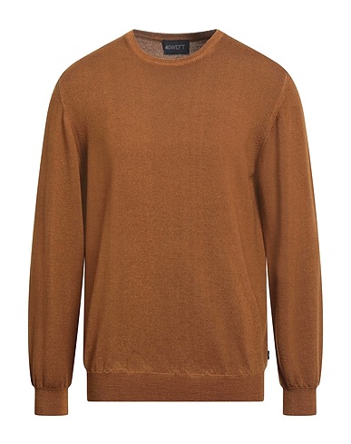 40WEFT Pullover Cammello 100% Lana Merino