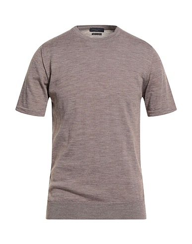 DANIELE FIESOLI Jumper Khaki 100% Merino Wool