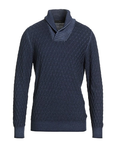 TAGLIATORE Jumper Navy blue 100% Virgin Wool