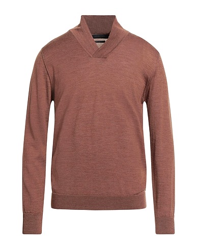 DANIELE FIESOLI Pullover Marrone 100% Lana Merino