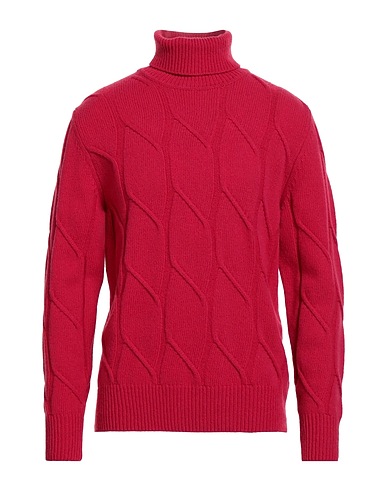 BROOKSFIELD Turtleneck Garnet 100% Virgin Wool