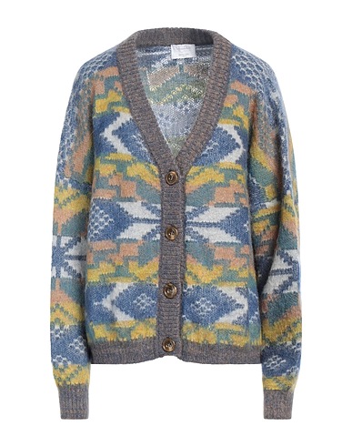 DANIELE FIESOLI Cardigan COLLEZIONE N_01 Blue 50% Mohair wool, 47% Polyamide, 3% Merino Wool