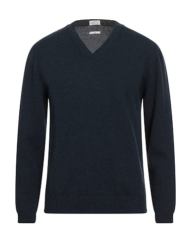 DANIELE FIESOLI Jersey SELEZIONE  Azul marino 50% Lana de baby alpaca, 50% Lana de yak
