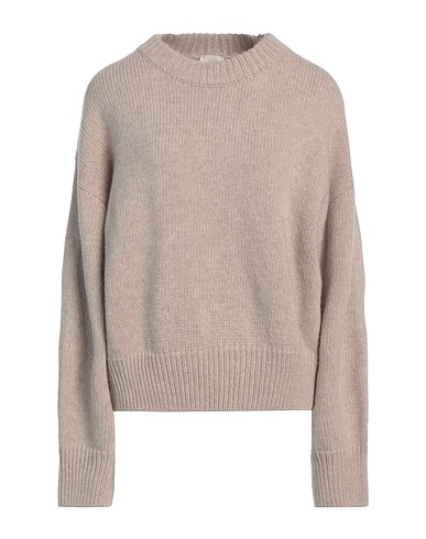 ALYSI Jumper Beige 100% Virgin Wool