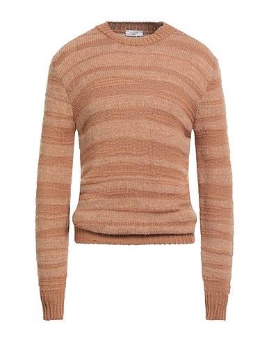 BECOME Jumper Brown 50% Merino Wool, 50% Acrylic
