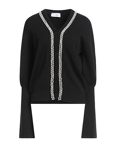 GAëLLE Paris Cardigan Black 52% Viscose, 28% Polyester, 20% Polyamide