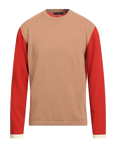 DANIELE FIESOLI Sweater Camel 90% Wool, 10% Cashmere