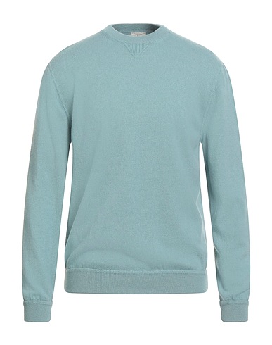 DANIELE FIESOLI Kaschmirpullover  SELEZIONE Himmelblau 100% Kaschmir