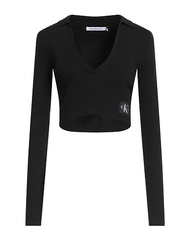 CALVIN KLEIN JEANS Sweater Black 78% Lyocell, 22% Polyamide