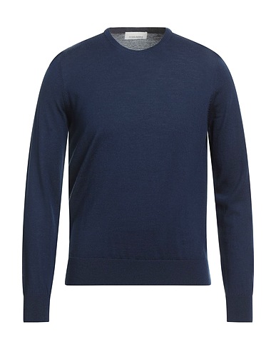 ARNALDO ADIANSI Pullover Blu navy 100% Lana Merino