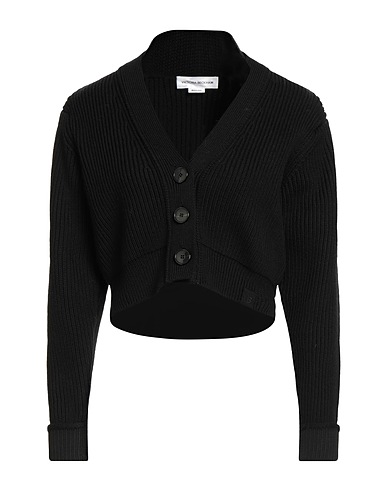 VICTORIA BECKHAM Cardigan Black 70% Virgin Wool, 30% Polypropylene