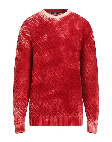 DANIELE FIESOLI Jumper LAB Rust 90% Merino Wool, 10% Cashmere