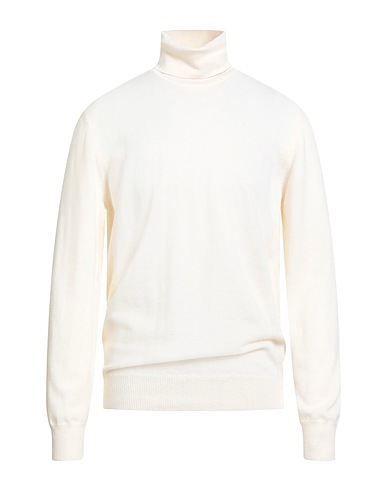 ALPHA STUDIO Turtleneck Ivory 100% Wool