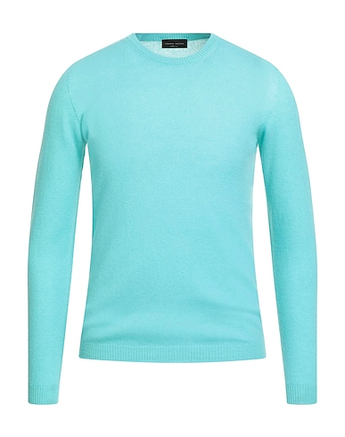 ROBERTO COLLINA Cashmere blend Turquoise 100% Cashmere