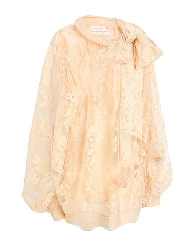 ZIMMERMANN Top Beige 63% Cotton, 37% Polyamide