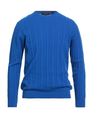 DANIELE FIESOLI Jumper LAB Blue 100% Merino Wool