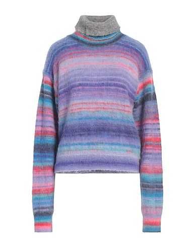 ROBERTO COLLINA Polo neck Lilac 40% Mohair wool, 30% Nylon, 27% Alpaca wool, 3% Wool